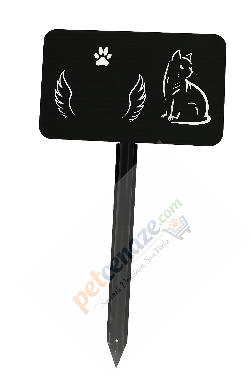 ANI LEVHASI (Mezar anıtı) - KEDİ (Siyah)